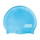 image 1 of Zoggs Womens/Ladies Silicone Swim Cap - Light Blue - One Size