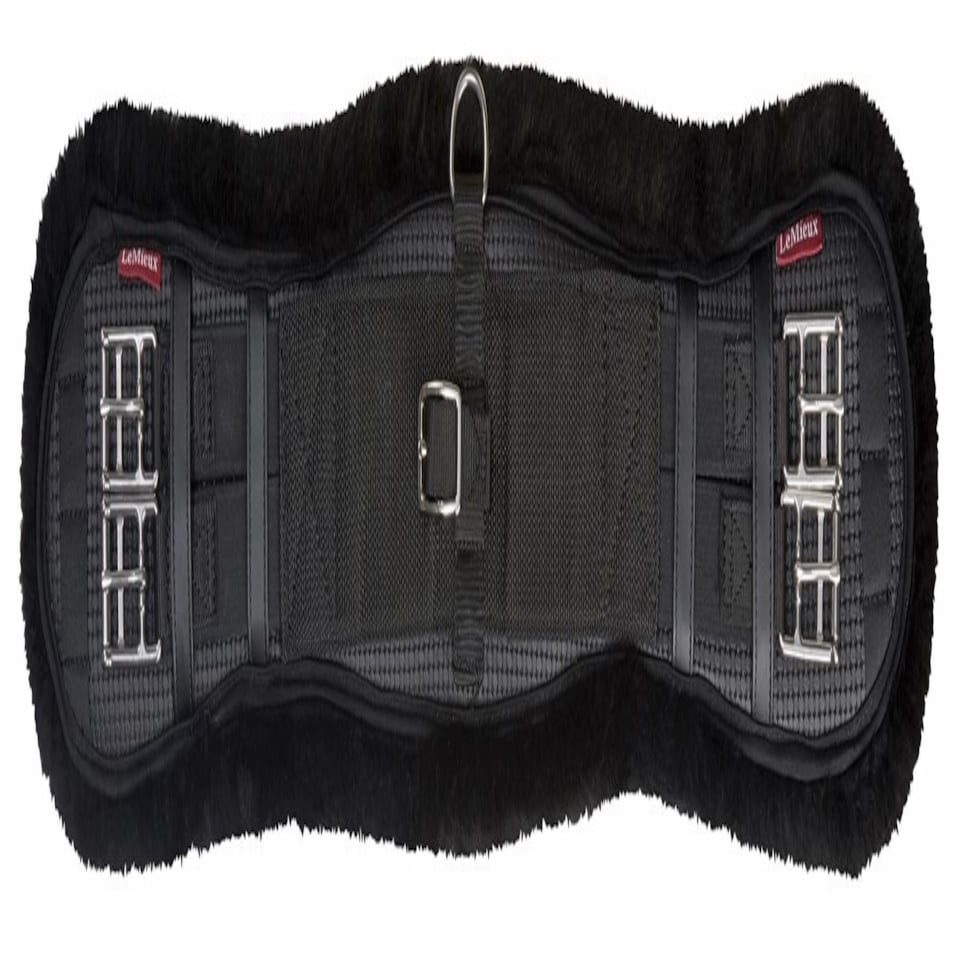 image 1 of LeMieux Integrated Dressage Girth Black | 65cm