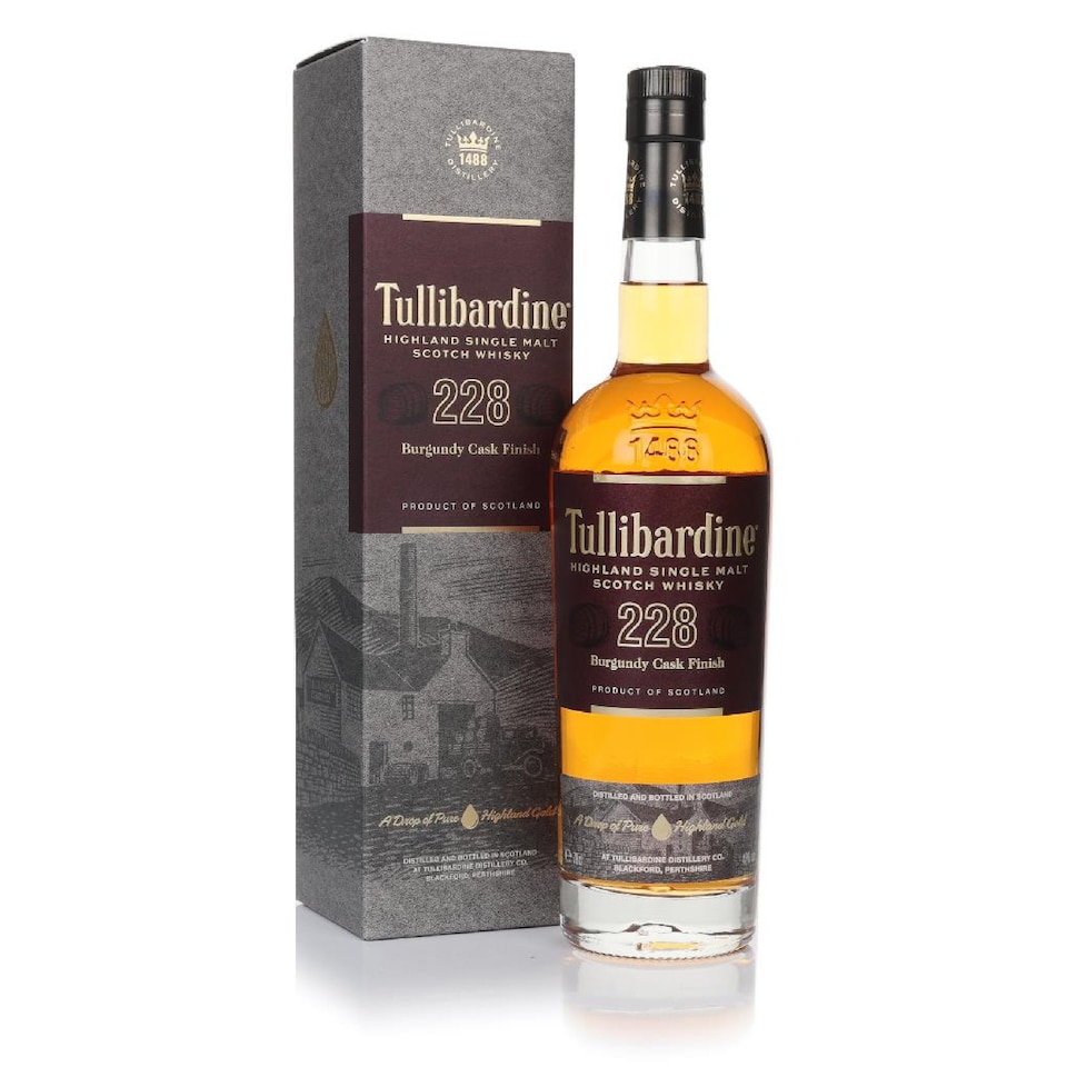 image 1 of Tullibardine -  228 Burgundy Cask Finish Highland Single Malt Scotch Whisky
