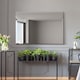 image 6 of The Moderni - All Glass Modern Bevelled Square Wall Mirror 35" X 35" (90x90CM) N/A