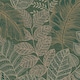 image 4 of Superfresco Easy Scattered Leaves Forest Green Wallpaper | Green | Copper | 10m Length x 52cm Width