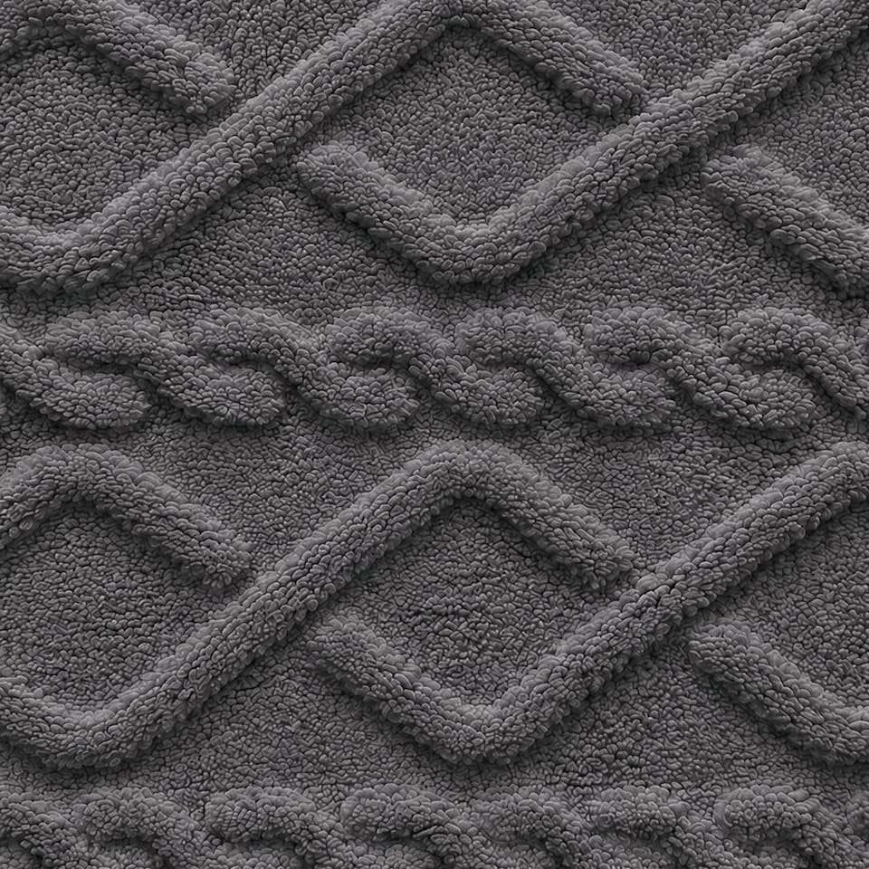 image 1 of Soft Cable Throw Blanket – Cosy Textured Home Decorative Warm Blanket 150 x 200cm