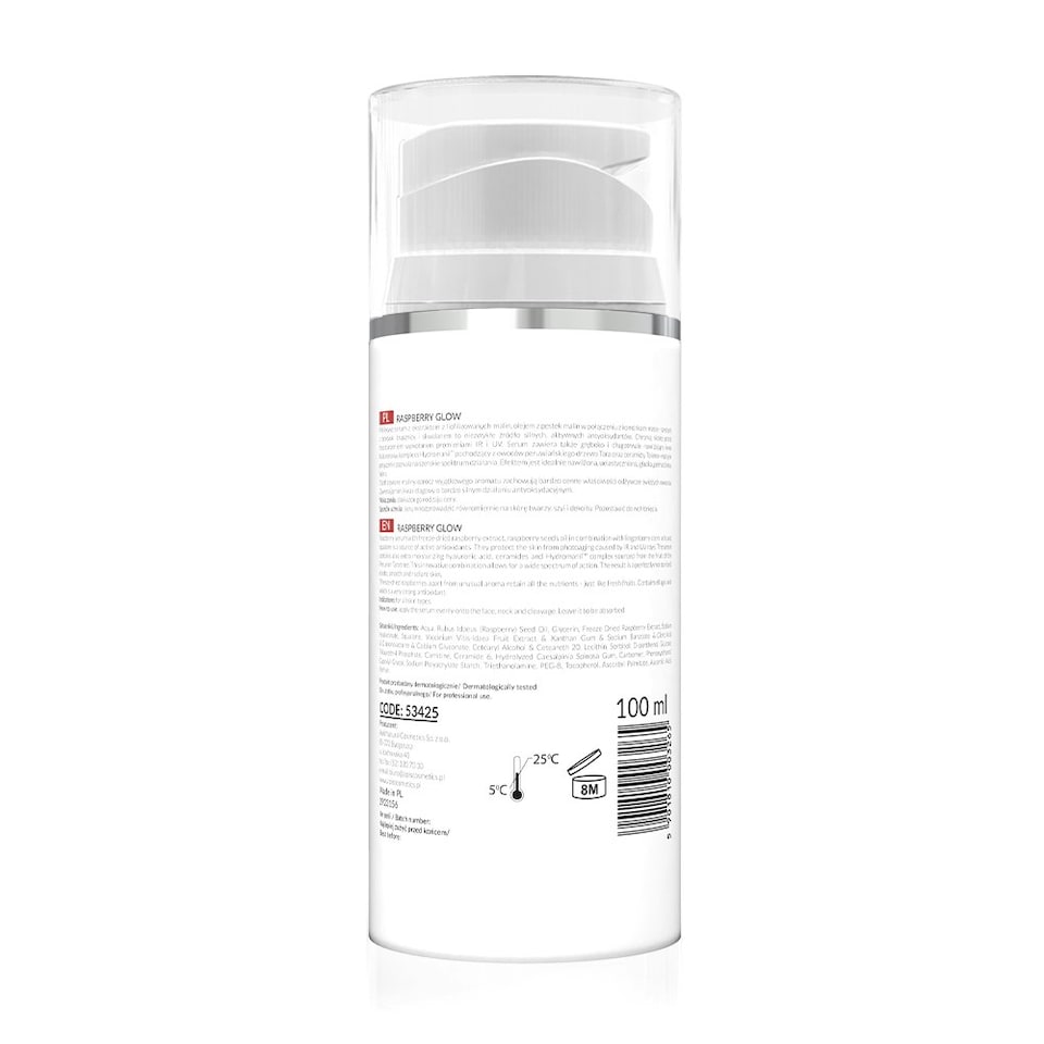 image 1 of Apis Professional Raspberry Glow Freeze-Dried Raspberries Serum 100ml