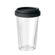 image 1 of MidOcean Bielo Borosilicate Glass 350ml Tumbler - Black - One Size Black