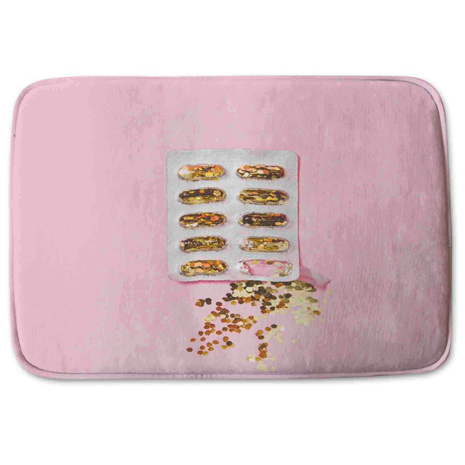 image 1 of Glitter Pills Bathmat