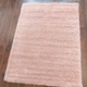 image 3 of Blush Pink Super Soft Shaggy Rug | Pink | Baby Pink | 120cm x 170cm
