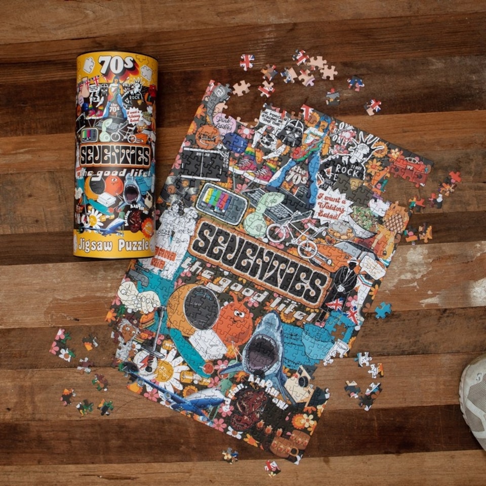 image 1 of Seventies - Better In My Day Jigsaw Puzzle