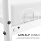 image 4 of Single Metal Bed Extra Strong Frame Adult Childs Bedroom White Easy Assembly