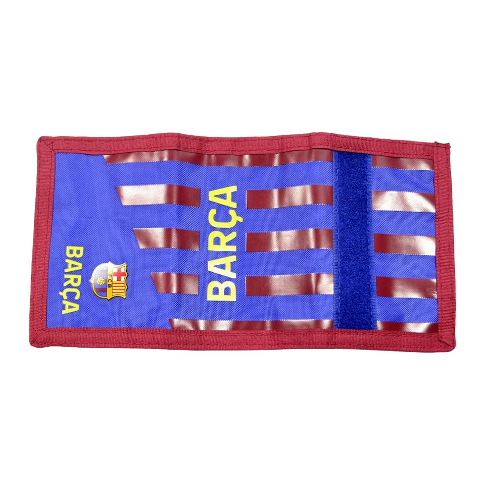 image 1 of Barcelona FC Crest Wallet - Blue/Garnet - One Size