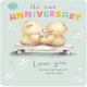 image 1 of It's Our Anniversary Forever Friends Card
