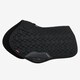 image 2 of LeMieux Crystal Suede Close Contact Pad Black | Small/Medium
