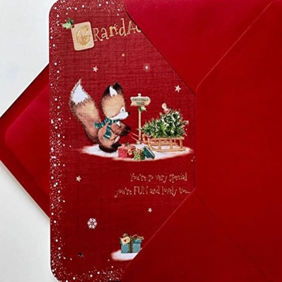 image 1 of GRANDAD - You're Special Fun and Lovely too Christmas Greeting Card