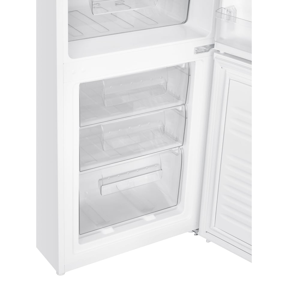 image 1 of HYE 60-40 Freestanding Fridge Freezer, 207 Litre, 55cm, White - RF01FF207W01