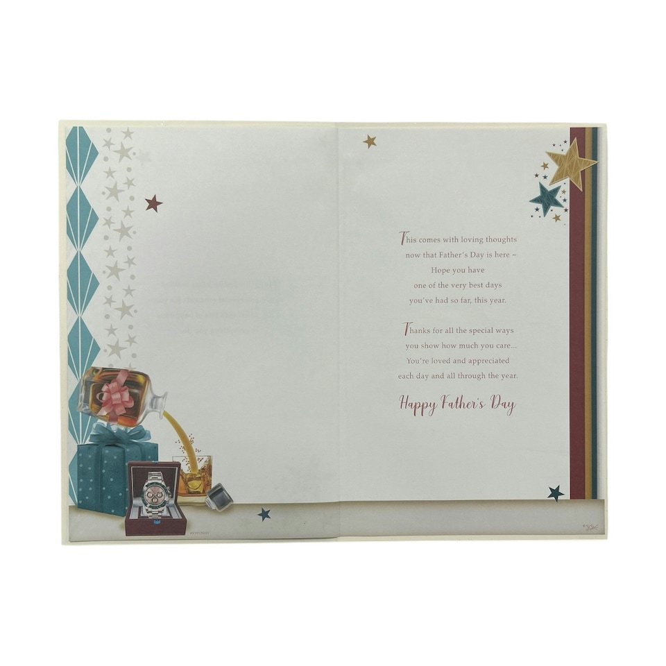 image 1 of To A Special Dad Gift Boxes Design Father's Day Card