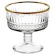 image 6 of Glass Dessert Bowls Ice Cream Sundae Fruit Cocktail Pudding Footed Dessert Cups | Clear | Clear | Set of 6