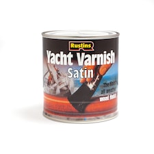 Rustins Yacht Varnish Clear Satin 1L