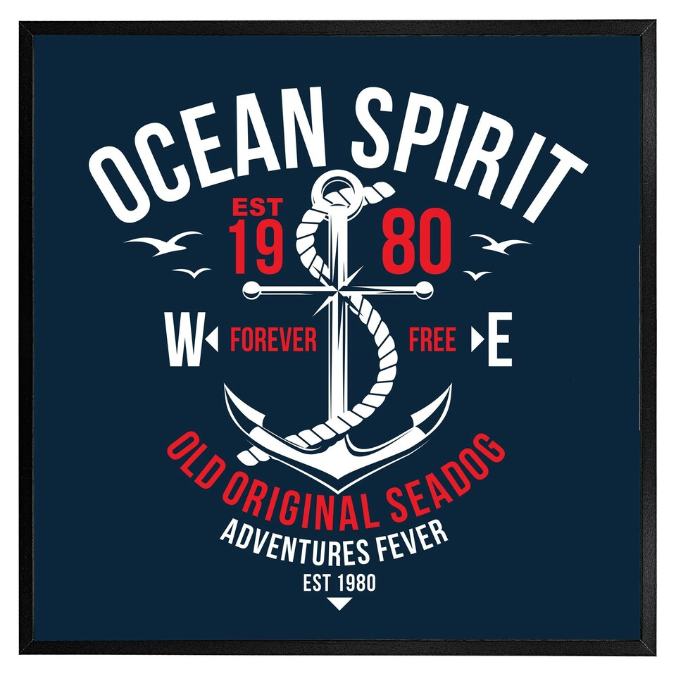 image 1 of Ocean spirit (Picutre Frame) Brown | L