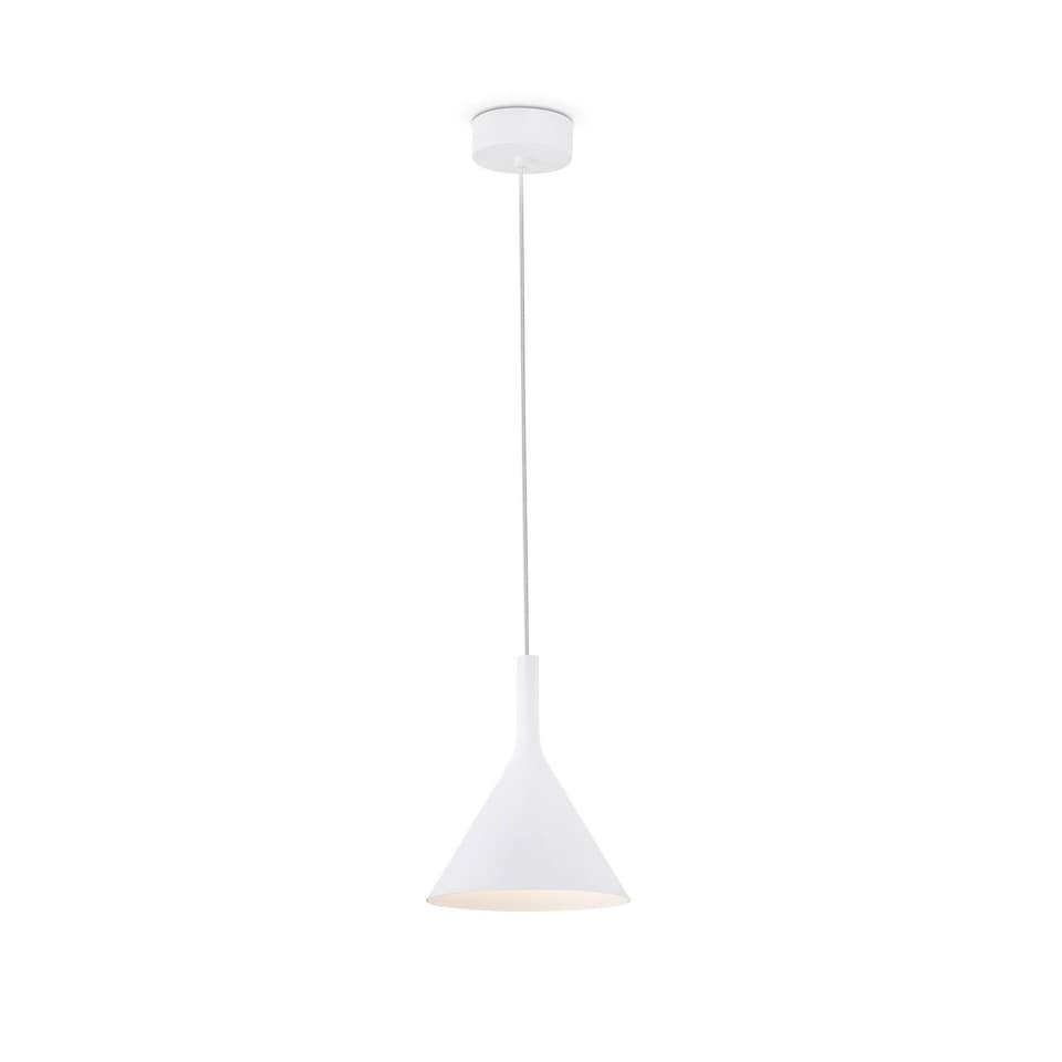 image 1 of Pam LED Small Dome Ceiling Pendant Light White