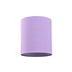 image 1 of Contemporary and Elegant Soft Lilac Linen Fabric 18cm High Cylinder Lamp Shade | Purple