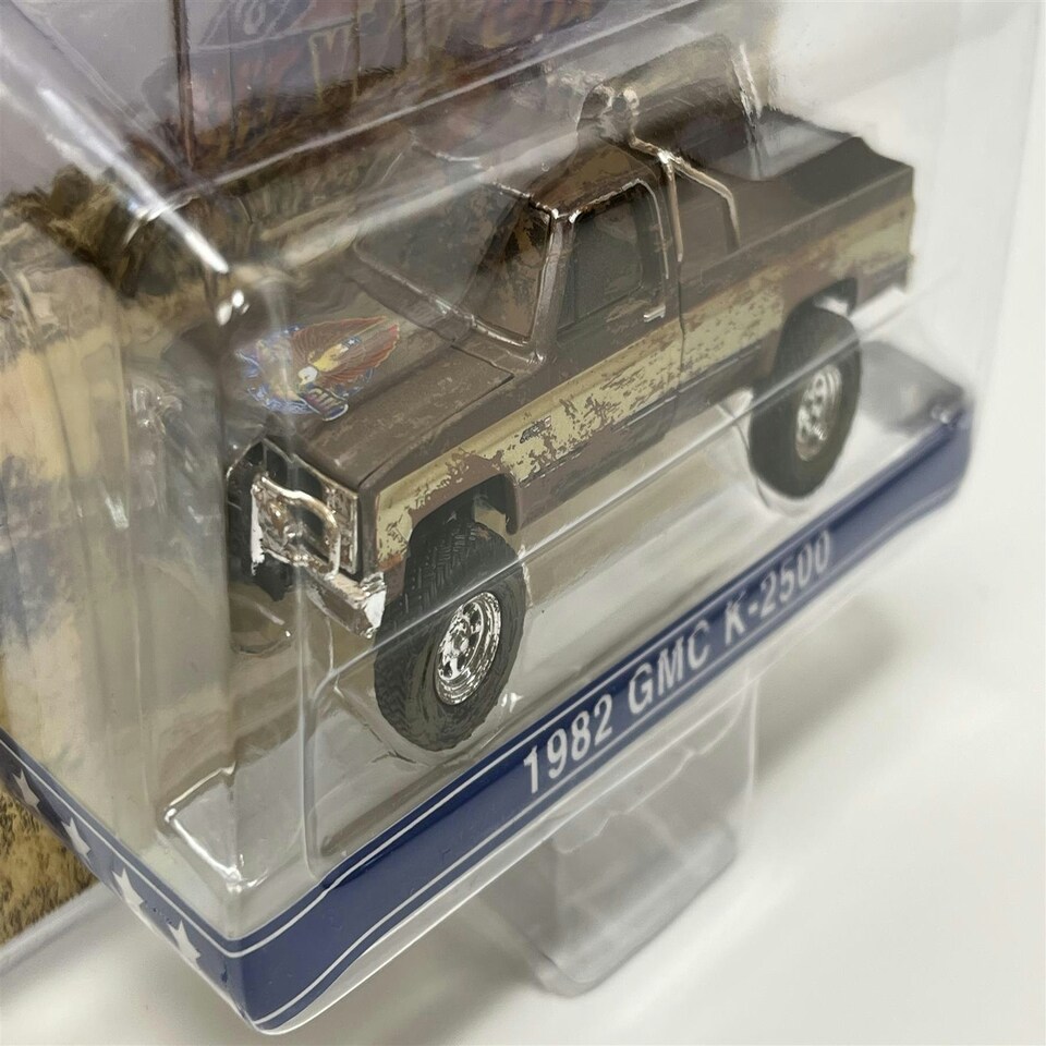 image 1 of Fall Guy 1982 GMC K 2500 Weathered 1:64 Scale Greenlight 44965F