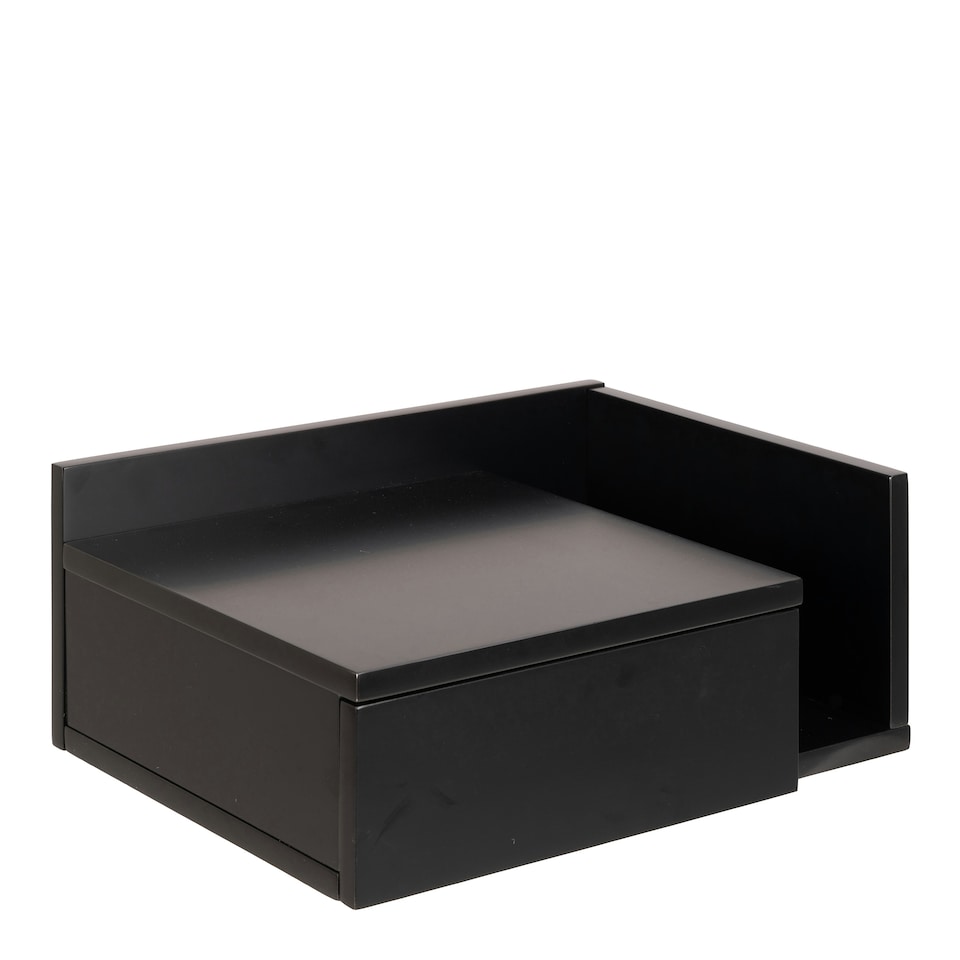 image 1 of Ashlan Bedside Table in Black