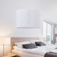 image 6 of White Laser Cut 30cm Pendant Lightshade White