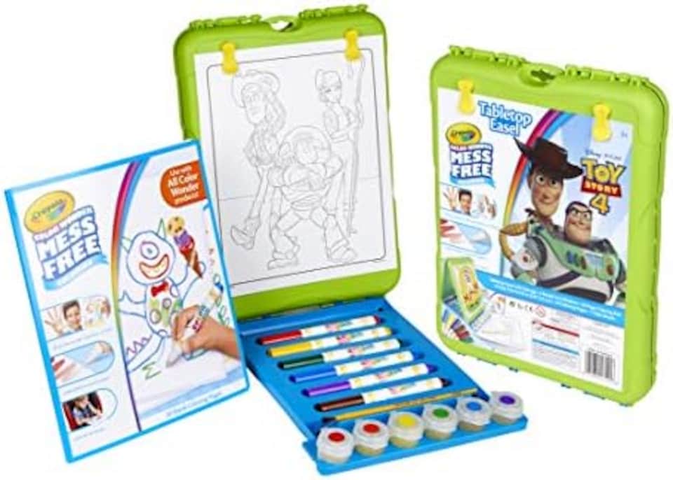 image 1 of Crayola Toy Story 4 Color Wonder Tabletop Easel