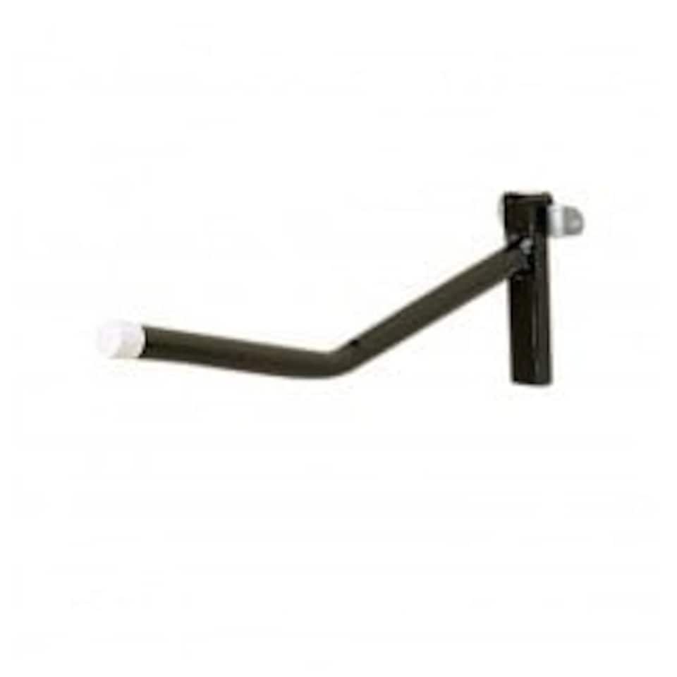 Stubbs Clip-On Removable Saddle Rack - Black - 16cm