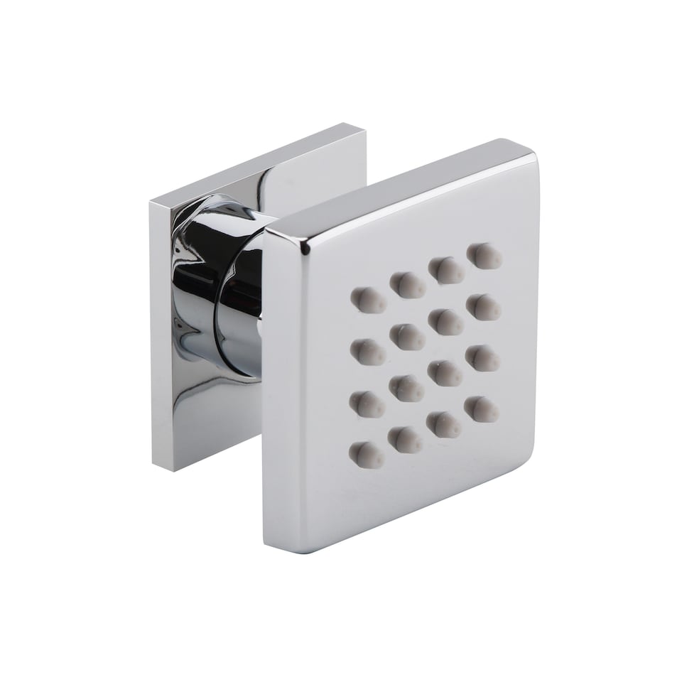 image 1 of Shower Accessories Modern Square Body Jet Chrome