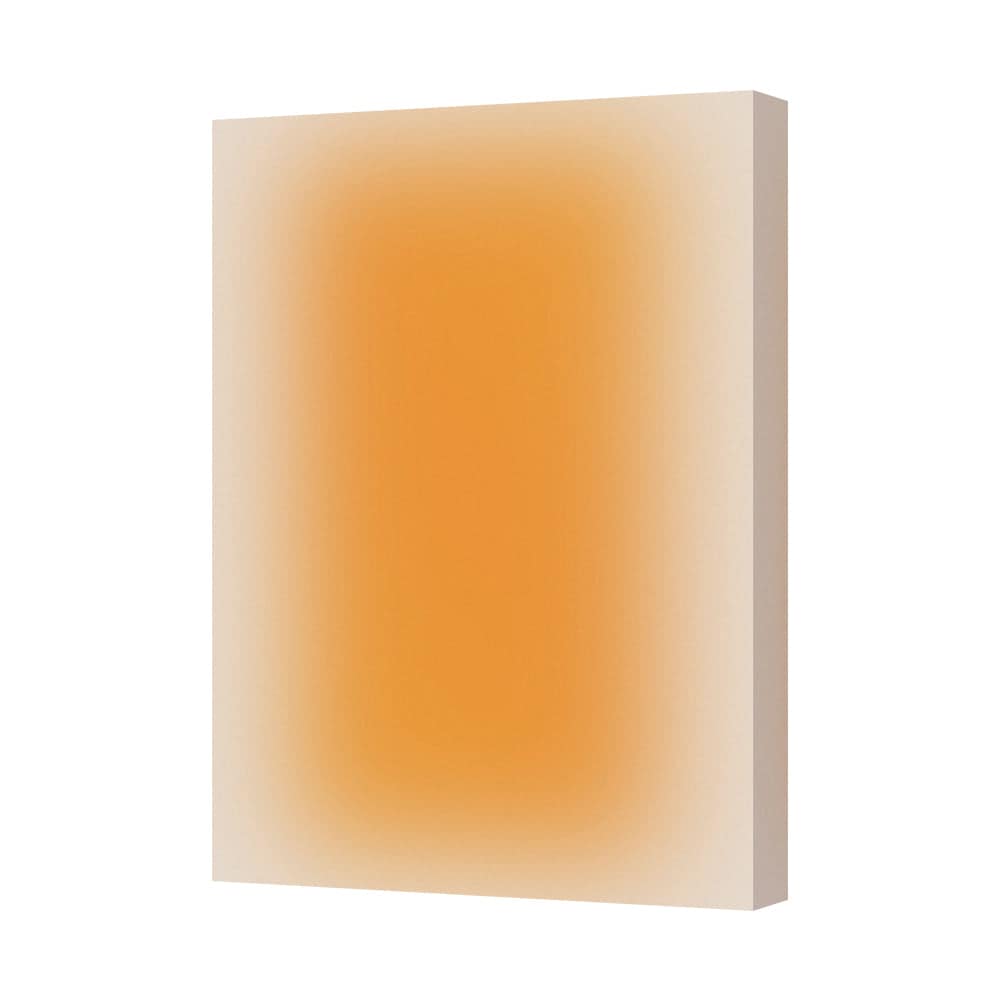 Abstract Orange Gradient Canvas Wall Art Modern Gallery Print