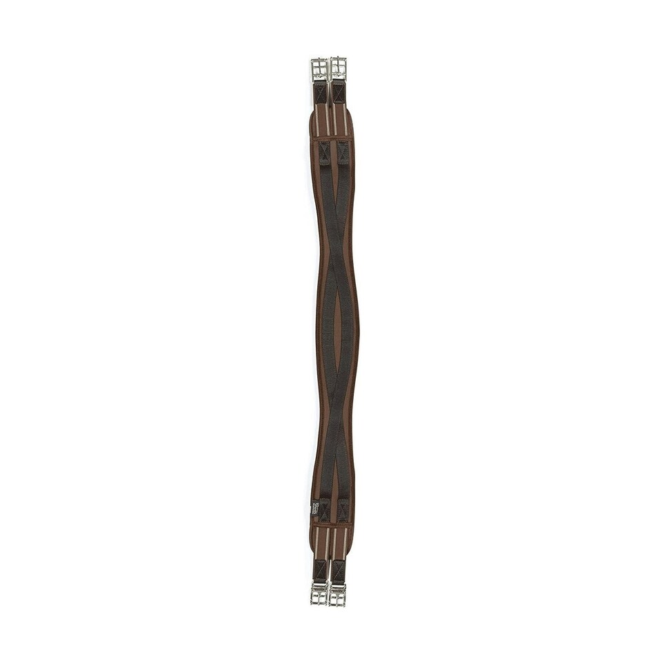 image 1 of Shires Foam Horse Girth - Brown - 58in