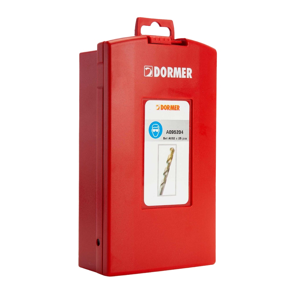 image 1 of Dormer anium Coated Jobber Drill Bit (Pack of 25) | Silver | Silver/Gold | One Size | 1