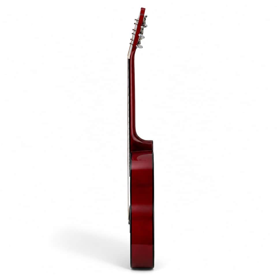 image 1 of 39 Inch Full Size 6 String Steel Strung Acoustic Guitar | Brown