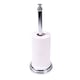 image 4 of Showerdrape Opera White Chrome Freestanding Spare Toilet Roll Holder