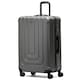 image 1 of Flight Knight Premium Lightweight Suitcase - Built-in Side Lock - 8 Spinner Wheels - ABS Hard Shell Carry On Or Check in Luggage - 100 Airlines Approved | Grey | Anthracite | Large
