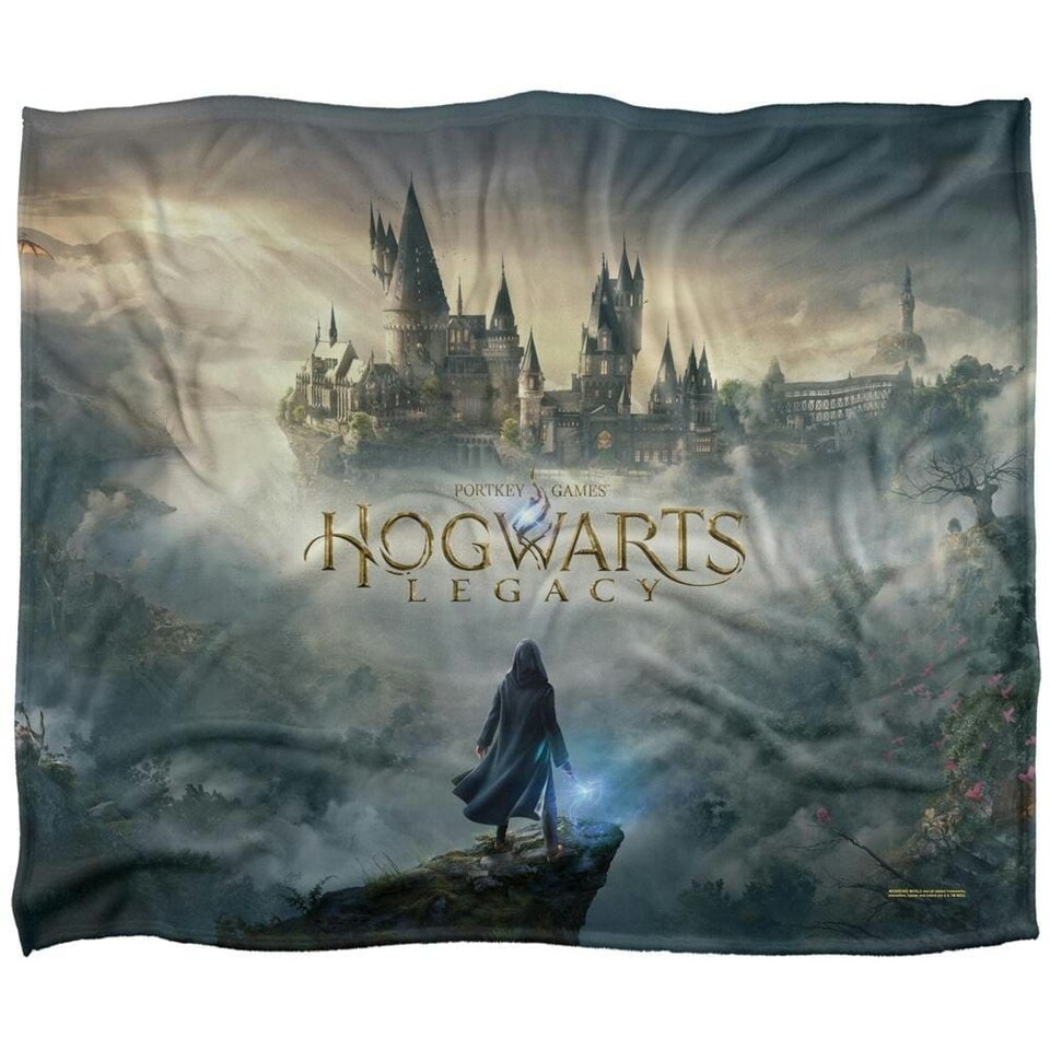 image 1 of Hogwarts Legacy Key Art Blanket - Multicoloured - One Size
