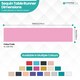 image 2 of Shimmer Sequin Table Runner, Overlay Sequin Table Linen - 11x108 Inch