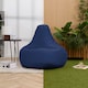 image 5 of Icon Dalton High Back Adult Gaming Indoor Outdoor Bean Bag Chair, Navy