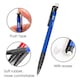 image 2 of 4 Sets of 0.7mm Mechanical Pencil and HB Lead Refills Comfortable Grip, Smooth & Precise Writing
