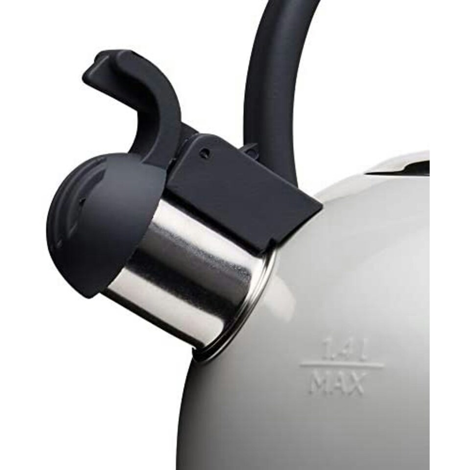 image 1 of KitchenCraft Kettle Grey Metal 1.3L