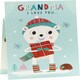 image 3 of Grandma I Love You Cute Polar Bear Design Pop Christmas Card