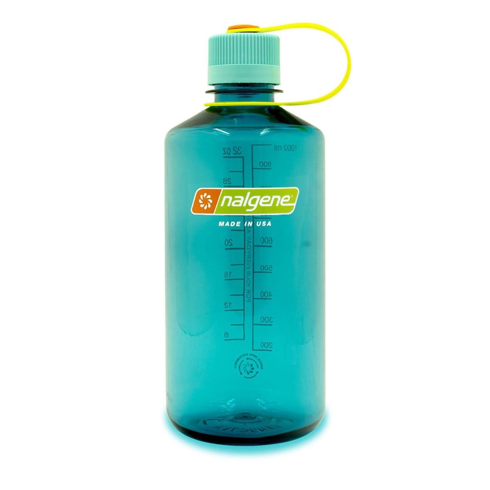 image 1 of Nalgene Narrow Mouth 1L Tritan Sustain Water Bottle - Cerulean