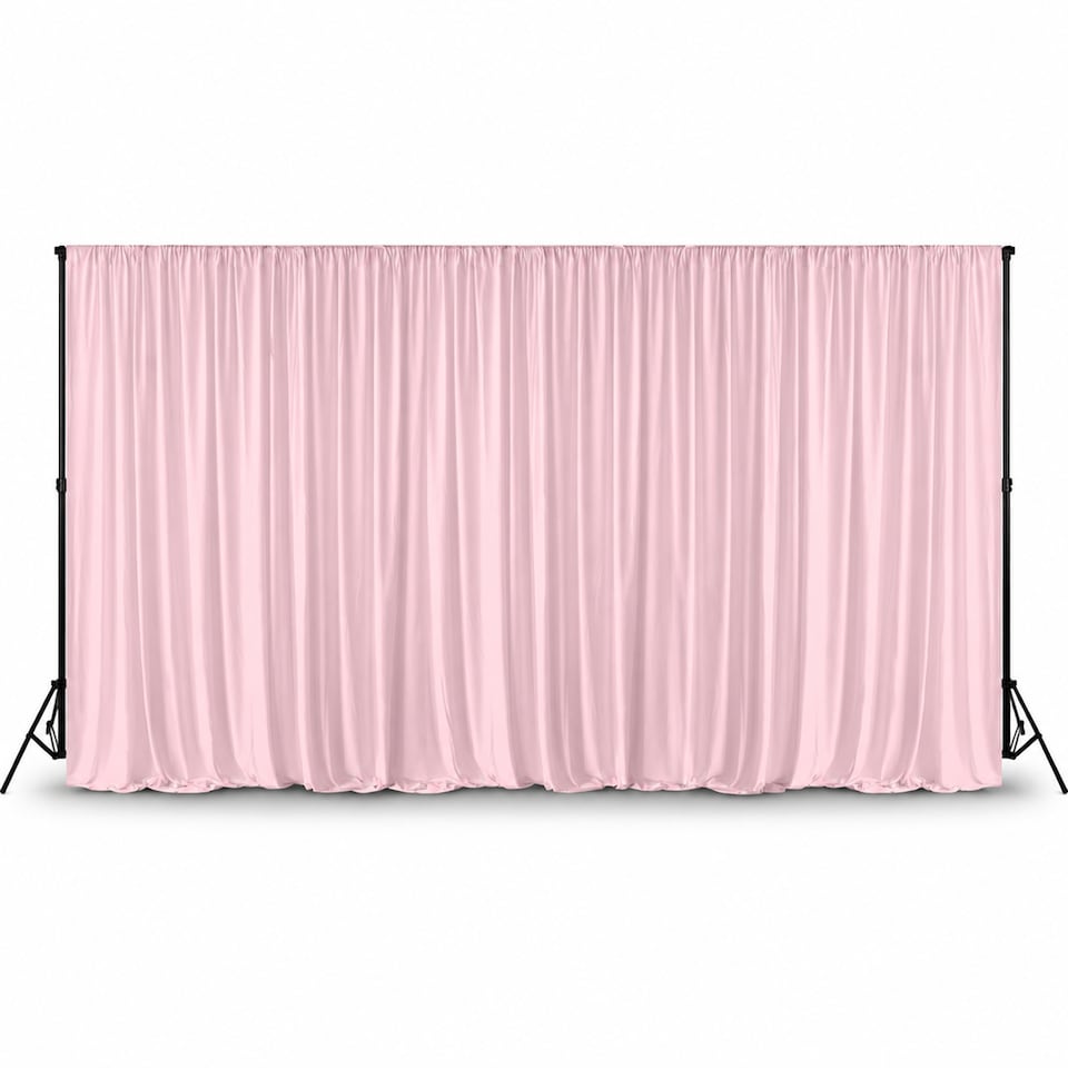 image 1 of 3x6m Spandex Backdrop Photography Background Drapes with Rod Pocket