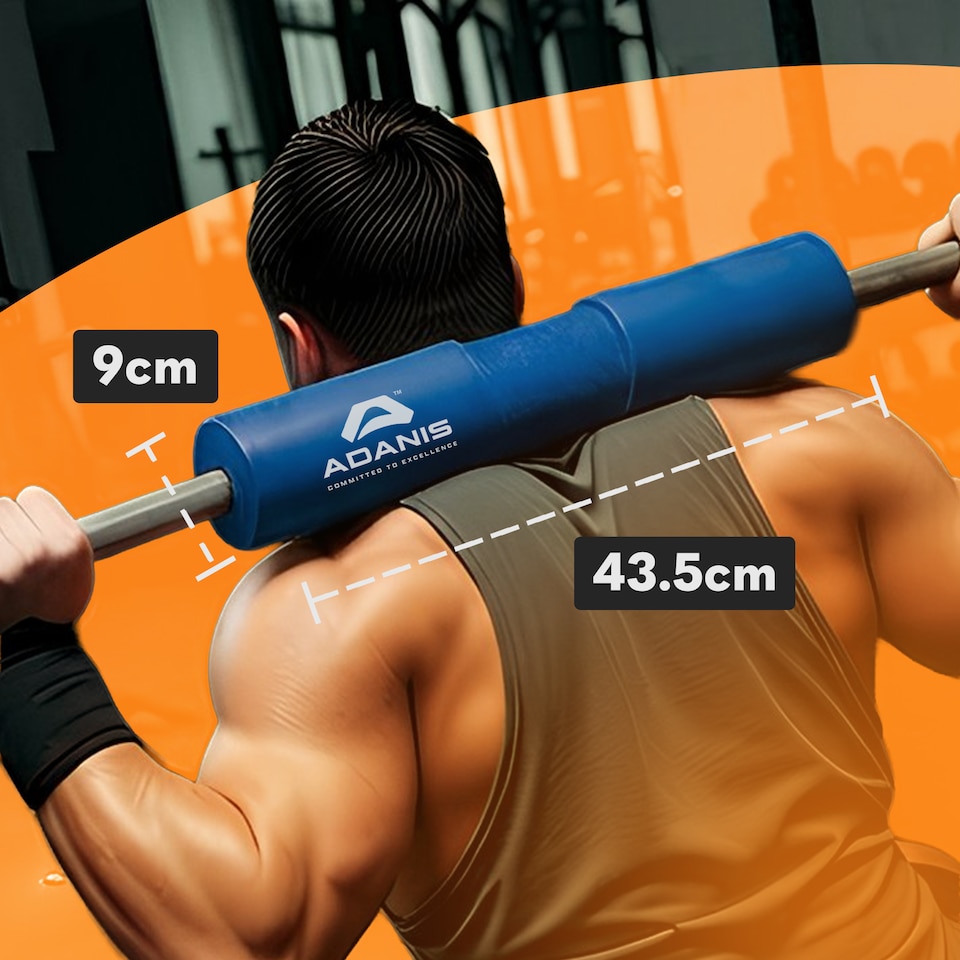 image 1 of Adanis Barbell Pad for Squats & Hip Thrusts, Thick Foam Pad