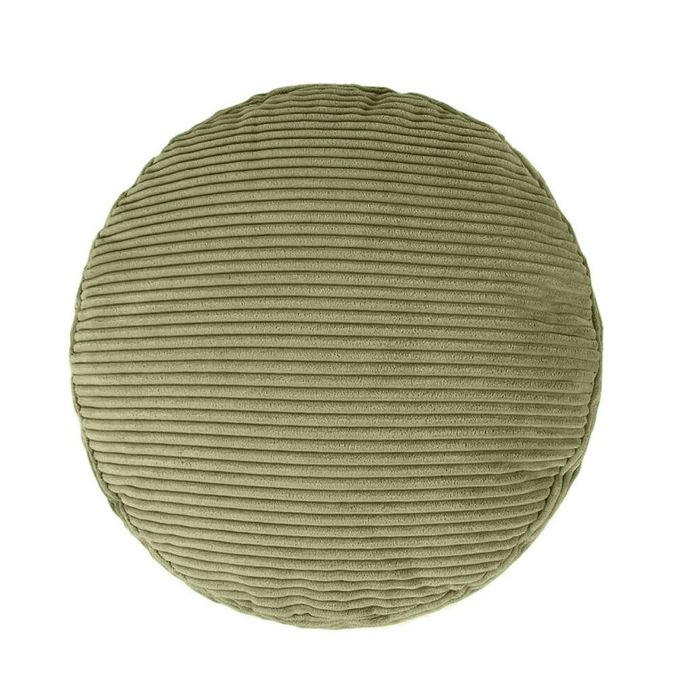 image 1 of icon Frankie Beanbag Footstool Corduroy Sage Green Green