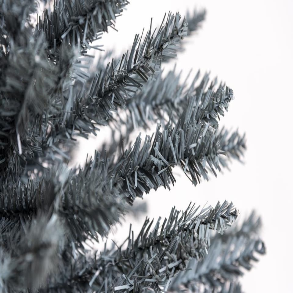 image 1 of 6ft Frosty Green Pencil Tree Green | 6ft
