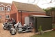 image 7 of 9 x 6 ft Trimetals ProtectaBike 960 Pent Roof Metal Motorcycle Garage - Double Door - Police Approved | Grey | 9x6ft