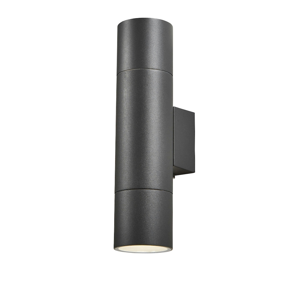 image 1 of BHS Polo Outdoor Wall Light, Dark Grey Grey | Anthracite