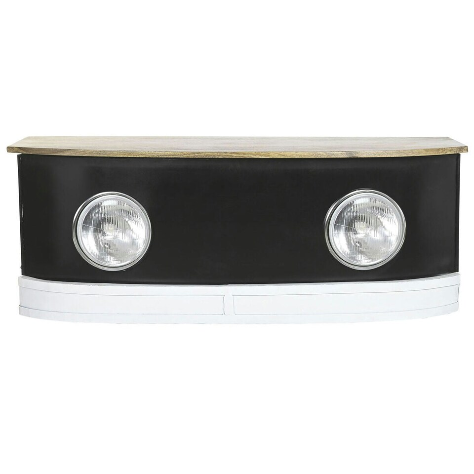 image 1 of Centre Table DKD Home Decor Black Iron Mango wood 120 x 45 x 45 cm