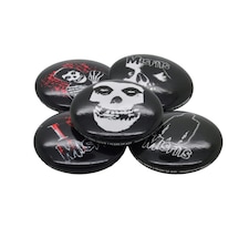 Misfits Button Badge Pack: Skull N/A